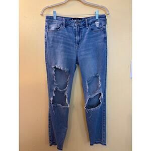 Hollister Jeans Distressed Ripped Knee - 7R